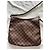 Louis Vuitton Borsa a Tracolla Bloomsbury GM Damier Ebene - vista 10