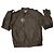 Autre Marque Roxy Graue Lammleder Bomberjacke