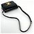 Céline Borsa a spalla Celine CELINE Teen Triomphe in pelle nera - vista 7