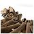 Fendi Handtasche aus braunem Leder und Wildleder - Ansicht 4