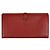 Cartera larga de Chanel en piel roja