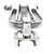 Bracciale Charm Fred Force 10 con Diamanti - vista 10