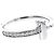 Autre Marque Tiffany T One Narrow Diamantring in Weißgold - Ansicht 9