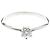 Autre Marque Anello solitario con diamante Tiffany