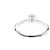 Autre Marque Anello solitario con diamante Tiffany - vista 3