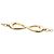 Autre Marque Bracciale Tiffany Infinity con ciondolo in oro rosa - vista 3