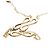 Autre Marque Bracciale Tiffany Infinity con ciondolo in oro rosa - vista 4