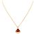 Collana Bulgari, "Divas' Dream", oro rosa, cornalina e diamanti.