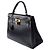 Hermès HERMES Kelly 32 Tasche aus dunkelblauem Leder - 104022 - Ansicht 4