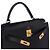 Hermès HERMES Kelly 32 Tasche aus dunkelblauem Leder - 104022 - Ansicht 6