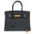 Hermès HERMES Birkin 30 Tasche aus grauem Leder - 104034 - Ansicht 3