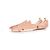 Santoni, scarpa double monk strap in coccodrillo marrone - vista 8