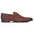Santoni, mocassini penny in camoscio texturizzato marrone - vista 4