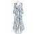 Jenny Packham Wickelkleid mit Blumenprint