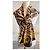 Dolce & Gabbana Stola in Seta Girasoli e Stampa Zebra - vista 18