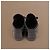Chanel Sneakers in pelle nera e vernice - vista 11