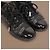 Chanel Sneakers in pelle nera e vernice - vista 15