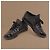 Chanel Sneakers in pelle nera e vernice - vista 3