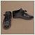 Chanel Sneakers in pelle nera e vernice - vista 4