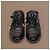 Chanel Sneakers in pelle nera e vernice - vista 6