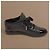 Chanel Sneakers in pelle nera e vernice - vista 9