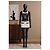 Chanel Abito Top in Maglia senza Maniche Blu Navy - vista 10