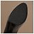 Chanel Escarpins Plateforme Cuir Noir - vue 16
