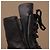 Chanel Stivaletti combat pelle matelassé nera - vista 13