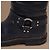 Stivali Chanel Dallas Pelle Blu Navy Stelle - vista 16
