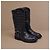 Stivali Chanel Dallas Pelle Blu Navy Stelle - vista 6