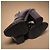 Chanel Mocassini con tacco in pelle nera con catena - vista 5