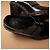 Chanel Mocassini con tacco in pelle nera con catena - vista 7