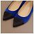 Chanel Gabrielle Ballerine Camoscio Blu - vista 11