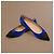 Chanel Gabrielle Ballerine Camoscio Blu - vista 2