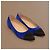 Chanel Gabrielle Ballerine Camoscio Blu - vista 3
