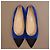 Chanel Gabrielle Ballerine Camoscio Blu - vista 7