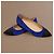 Chanel Gabrielle Ballerine Camoscio Blu - vista 8