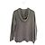 Massimo Dutti Grauer Kaschmir-Hoodie - Ansicht 3