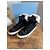 Lanvin Sneakers Alte in Camoscio Nero e Bianco - vista 4