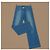 Chanel Runway Wide Leg Jeans Denim Azul - vista 2