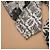 Vestido Chanel Lion gola halter em seda com lenço - vista 7