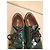 Dolce & Gabbana Scarpe stringate in pelle verniciata verde - vista 5