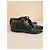 Dolce & Gabbana Scarpe stringate in pelle verniciata verde - vista 6