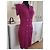 Vestido de punto Luisa Spagnoli Magenta - vista 10