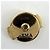 Boucles d'oreilles puces Louis Vuitton en or jaune 18K - vue 4