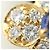 Orecchini Van Cleef & Arpels Trefle Yellow Gold - vista 2