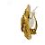 Orecchini a clip Chanel placcati in oro - vista 2