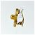 Orecchini a clip Chanel Gold - vista 2