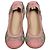 Chanel Décolleté in pelle di lucertola rosa