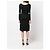 Autre Marque Abito Versace Jeans Couture nero con cut-out - vista 3